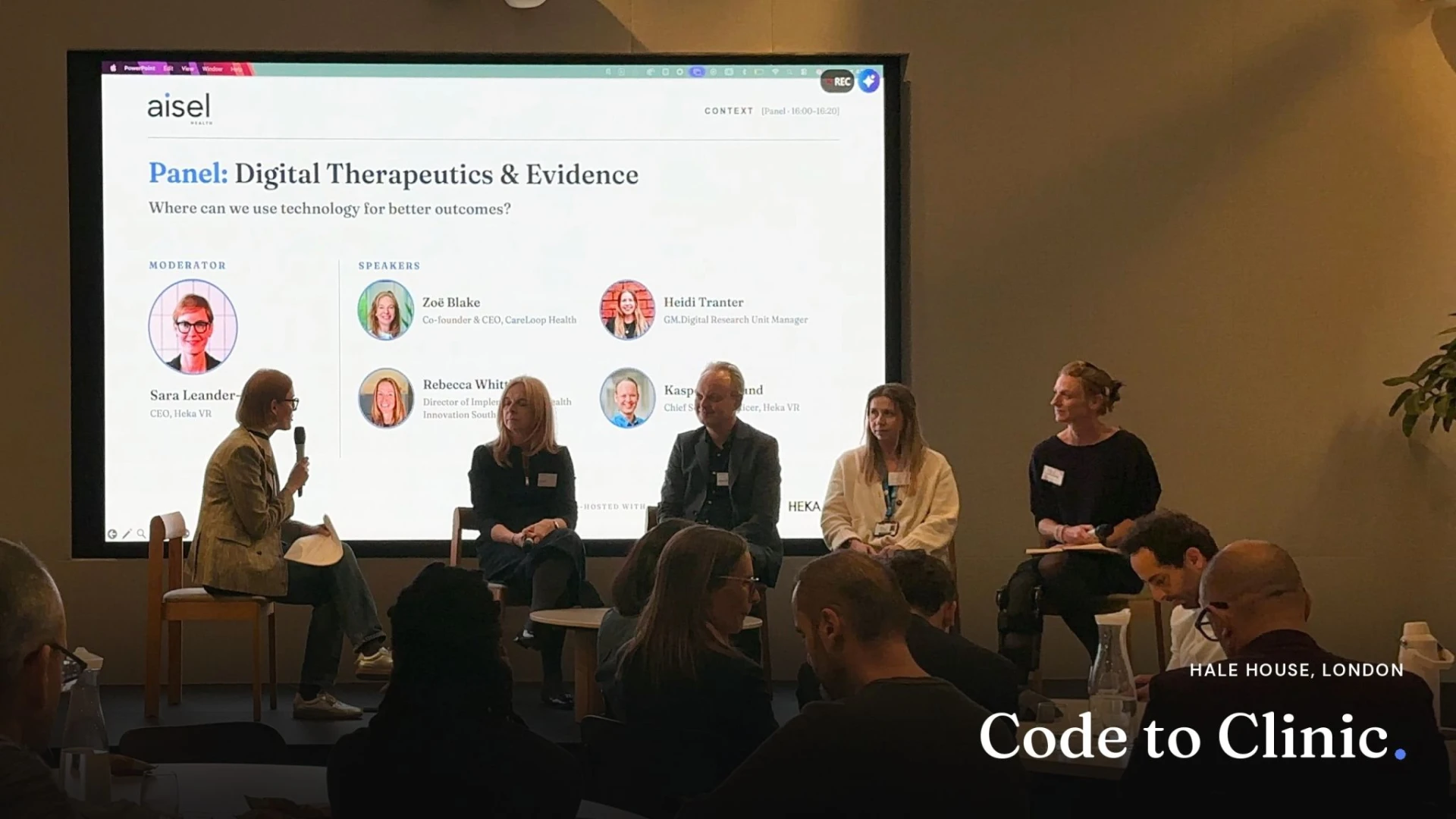 Why 80% of trained staff did nothing: the digital therapeutics panel on evidence and implementation