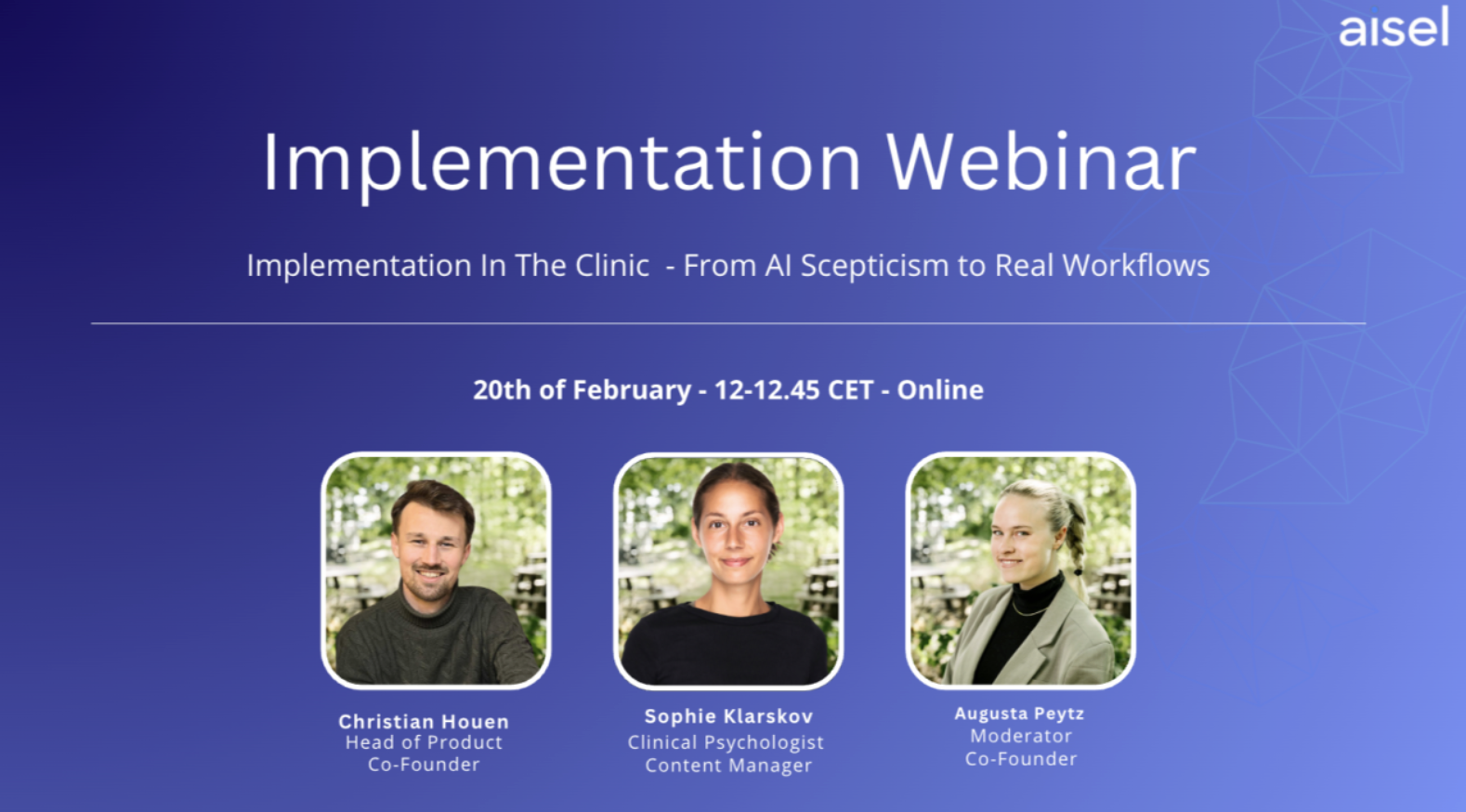 Implementation in the clinic - From AI scepticism to real workflows